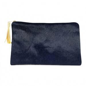 NEW PARKER AND HYDE women's hyde clutch in the catherine clutch (navy)